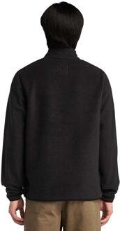 Timberland Heren Mt Willard Quarter Zip Fleece Top (Zwart)