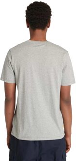 Timberland Heren Northwood Boom Logo T-shirt met korte mouwen (Grijs) - S