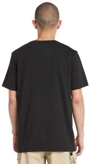 Timberland Heren Northwood Boom Logo T-shirt met korte mouwen (Zwart)