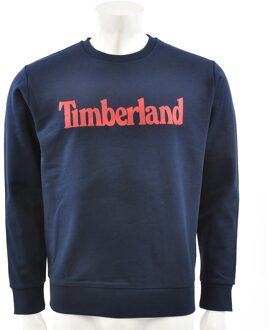 Timberland Heren Sweaters Linear Logo Sweat - Blauw - Maat S
