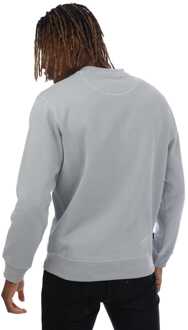 Timberland Heren Timberland Est 1973 Crew Sweatshirt in Lichtgrijs