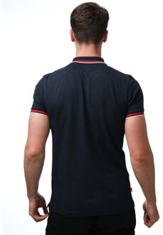 Timberland Heren Timberland Millers River Gestipt Poloshirt in Navy - maat S