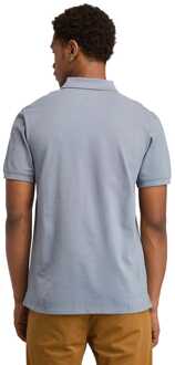 Timberland Heren Timberland Millers River Piqué Poloshirt in Grijs