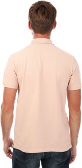 Timberland Heren Timberland Millers River Poloshirt in Roze Rosé - S