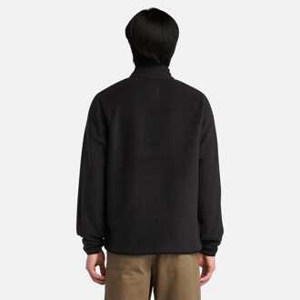 Timberland Heren Timberland Mt Willard 1/4 Zip Fleece in Zwart - maat
