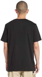 Timberland Heren Timberland Northwood Boom Logo Korte Mouwen T-Shirt in Zwart