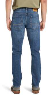 Timberland Heren Timberland Sandown Stretch 5 Pocket Slim-Fit Jeans in Indigo Indigoblauw - 34W/34L