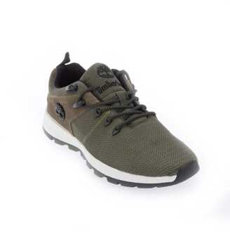 Timberland Heren Timberland Sprint Trekker Low Lace Trainers in Groen