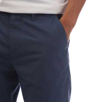 Timberland Heren Timberland Topsfield Poplin Chino Shorts in Donkerblauw - 32 inch