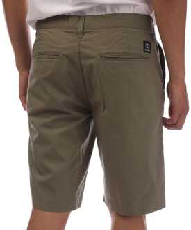 Timberland Heren Timberland Topsfield Poplin Chino Shorts in Grijs - 32 inch