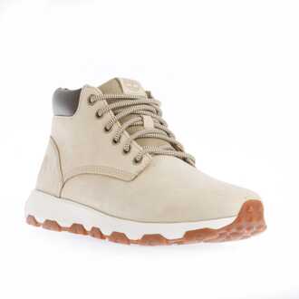 Timberland Heren Timberland Winsor Park Mid Lace Wandelschoenen in Beige