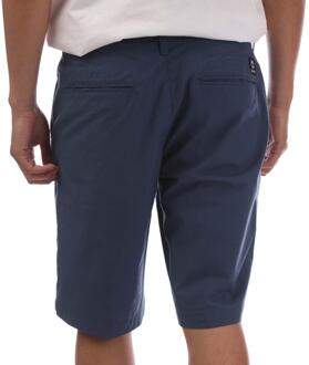 Timberland Heren Topsfield Poplin Chino Korte Broek (Donkerblauw)