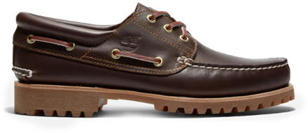 Timberland heren veterschoen#, - Cognac - Maat 40