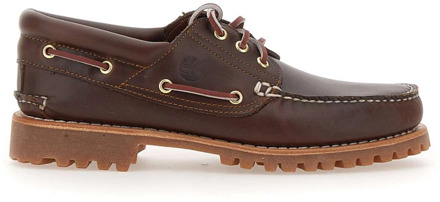 Timberland heren veterschoen#, - Cognac - Maat 43