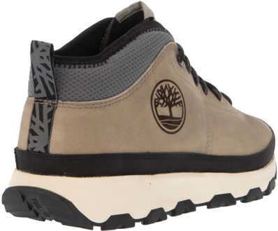 Timberland Heren Winsor Trail Leather Mid Cut Trainers (Taupe) - maat EU 40 / UK 6.5