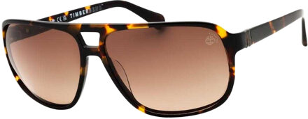 Timberland Heren zonnebril gepolariseerd (Havana Bruin/Bruin) Donker Bruin