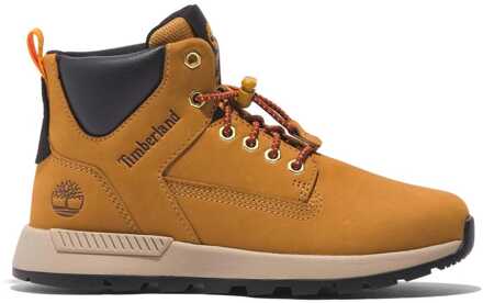 Timberland Jongens Juniors Killington Trekker Mid Bungee Laarzen in Tarwe Naturel
