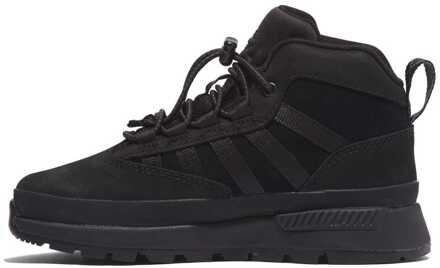 Timberland Juniors Euro Trekker Mid Lace-Up Laarzen in Zwart voor jongens
