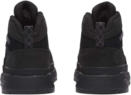 Timberland Kinder/Kinder Euro Trekker Leren Lace Up Mid Laarzen (Zwart)