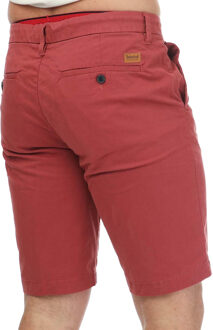 Timberland Korte broek heren Twill (Rood) - maat