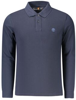 Timberland Lange Mouw Polo Shirt Donkergrijs