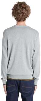 Timberland Men's Timberland John Crewneck Sweatshirt in Grey - maat S Grijs