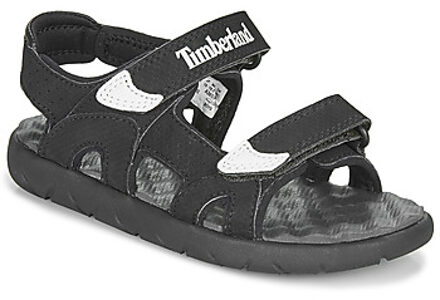 Timberland Perkins Sandalen - Maat 34 - Unisex - zwart/ wit