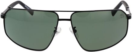 Timberland Pilotenstijl Zonnebril Zwart