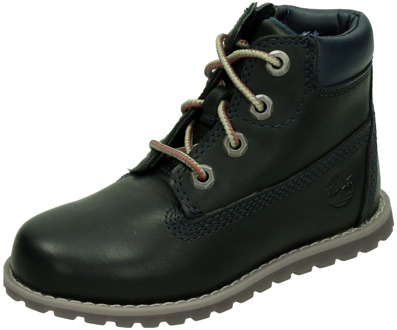 Timberland Pokey Pine Heren Veterboots - Blauw - Maat 26