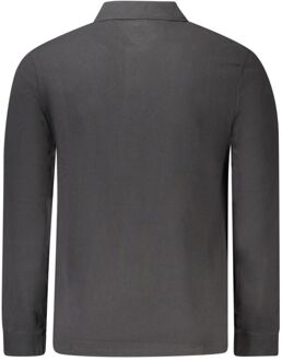 Timberland Polo Shirt Lange Mouw Knop Grijs