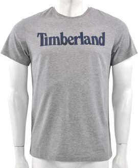 Timberland Seasonal Linear Logo tee Slim fit  - Grijs T-shirt