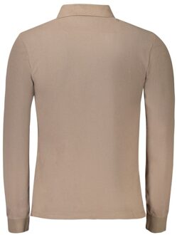 Timberland Slim Fit Lange Mouw Polo Bruin