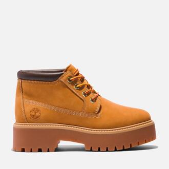Timberland Stone Street Nellie Leren Gele Dameslaarzen Geel - EU 40.5 / UK 7
