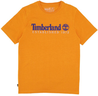 Timberland T-Shirts Timberland , Yellow , Heren - Xl,L,M,S