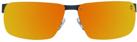 Timberland Tb9236 Rechthoekige Zonnebril Oranje