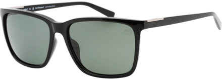 Timberland TB9280-H 01R Glanzend zwarte zonnebril
