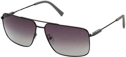 Timberland TB9292 02D matzwarte zonnebril - maat