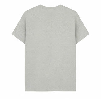 Timberland Unisex T-shirt met korte mouwen en klein logo voor volwassenen (Grijs) - XL