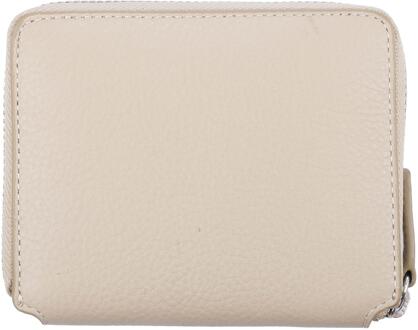 Timberland Vierkante Leren Portemonnee (Beige) - maat