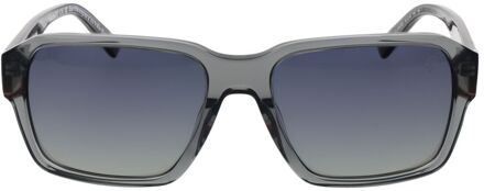 Timberland Vierkante Zonnebril Grijs - One Size
