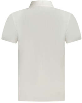 Timberland Witte Katoenen Heren Polo Shirt - maat XL Ivoor