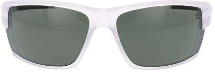 Timberland Witte Plastic Zonnebril - One Size