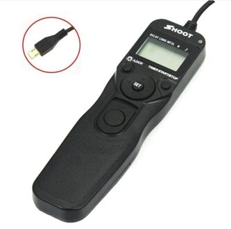 Time Lapse Intervalmeter Timer Afstandsbediening Sluiter met Kabel voor Sony A7R A7S NEX-3N A5000 A5100 A6000 A6500 A6300 A6100