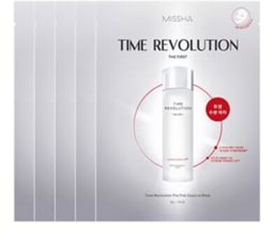 Time Revolution The First Essence Mask Bundle Set 30g x 5 sheets