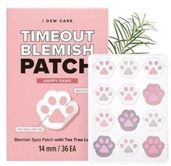 Timeout Blemish Patch - 4 Types Happy Paws