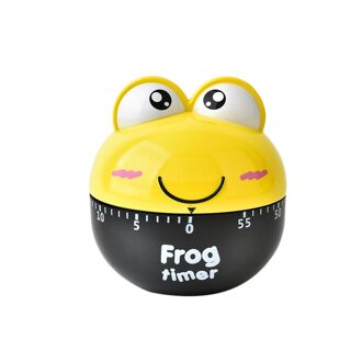 Timer Kookwekker Leuke Koken Gadget Tool Fun Collectible Voor Pet Tellen Countdown Alarm #15 geel