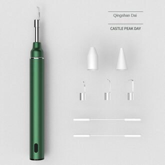 Timesiso 5 Miljoen Pixel Lichtgevende Oor Pick Oor Pick Artefact Draadloze Wifi High Definition Visuele Oor Pick Oor Pick groen