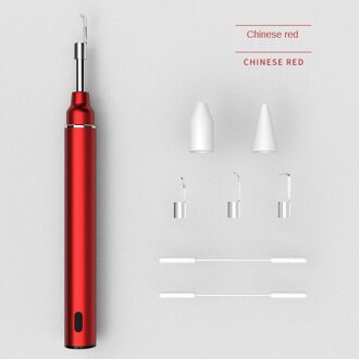 Timesiso 5 Miljoen Pixel Lichtgevende Oor Pick Oor Pick Artefact Draadloze Wifi High Definition Visuele Oor Pick Oor Pick rood