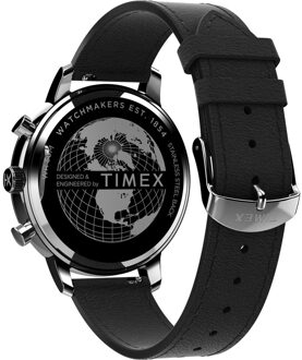 Timex Chicago Chrono Heren Zwart Horloge TW2W13100 - One Size