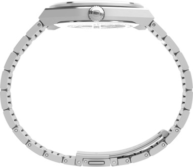 Timex Continental Heren Horloge Zilverkleurig TW2Y35200